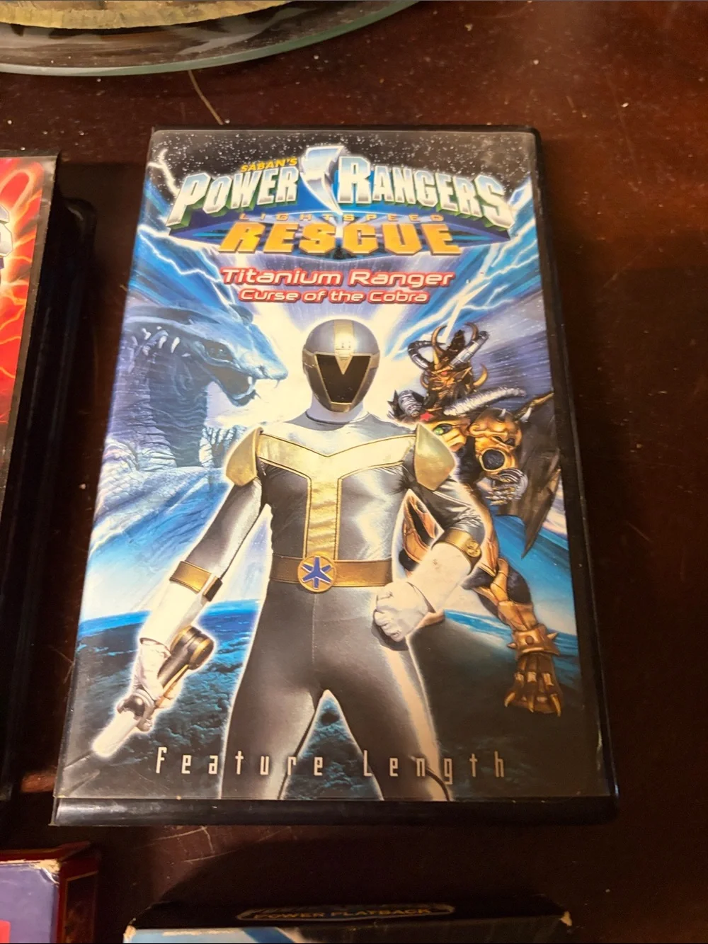 Power Ranger VHS Bundle - Red, Blue, Black